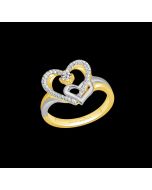 UE6- Designer Diamond Heart Ring