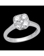 Eye-Catching Multi Stone Diamond Ring