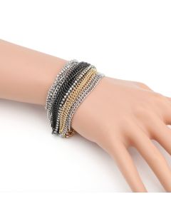 Stunning Designer Statement Bracelet with Sparkling Crystals