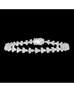 Contemporary Designer Diamond Bracelet
