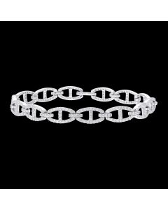 Stunning Designer Diamond Link Bracelet