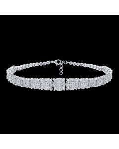 Circle Of Brilliance Designer Diamond Bracelet